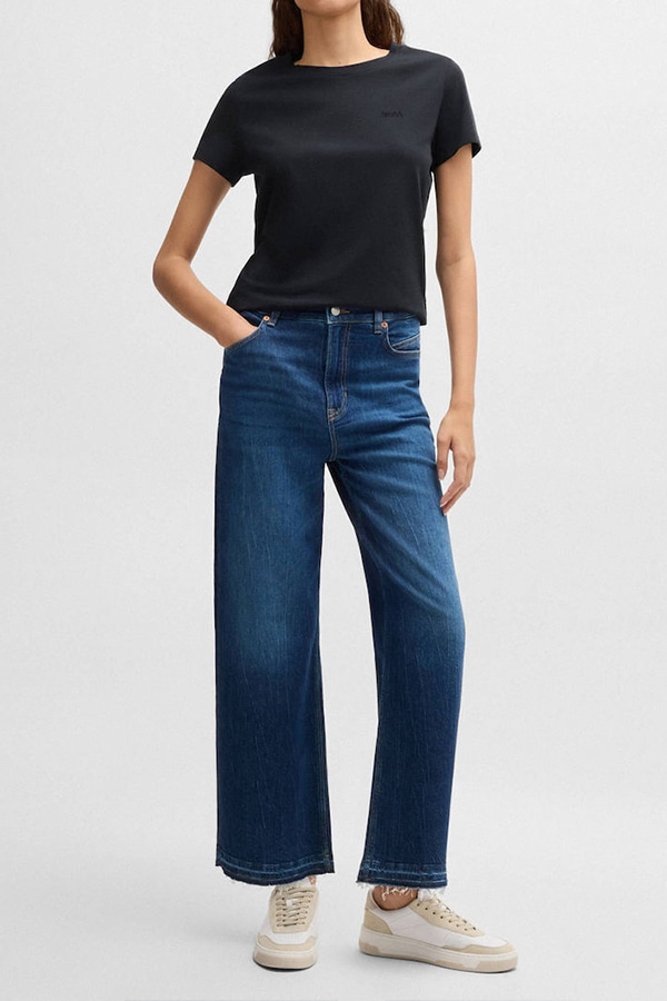 ΓΥΝΑΙΚΕΙΑ ΜΠΛΟΥΖΑ T-SHIRT BOSS - 408 ΜΠΛΕ